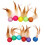 Rainbow Cat Toys with Feathers and Bells 10 Pcs 5