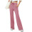 Women's Yoga Pants Pockets Straight Leg Solid High-Elastic 3