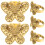 Golden Iron Thimbles for Hand Sewing 5 Pieces 1