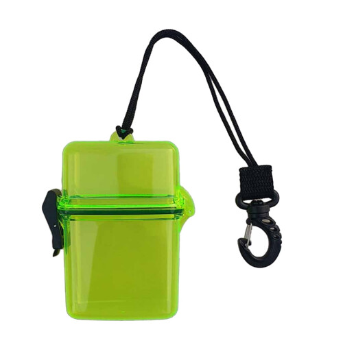 Waterproof Snorkeling Case Transparent Yellow Lightweight