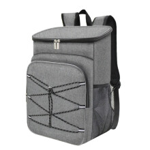 Insulated Thermal Cooler Backpack Waterproof Grey