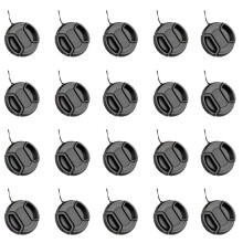 Universal Snap-On Front Lens Cap Cover 20PCS