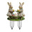 Osterhasen-Gartenstecker aus Acryl, 2D, 1 Stück 1