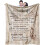Couverture romantique pour épouse 30 x 40 pouces 1