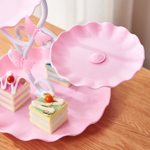 3-Tier Dessert Stand Luxury Pastry Tray Stand Type 7 2