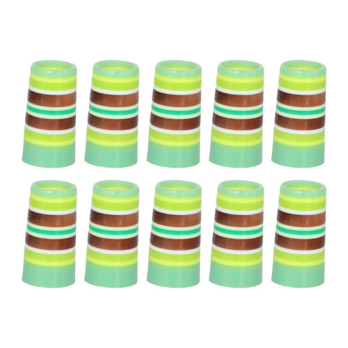 Golf Iron Ferrules 370 Inch Portable End Caps 10 Pieces