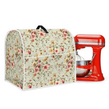 Housse de protection pour robot pâtissier 6-8 L, lavable, motif hibiscus