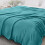 Cotton Bed Blanket Soft Warm Washable Lightweight Cooling 6