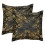 Housses de coussin Steampunk 45 x 45 cm (lot de 2) 1