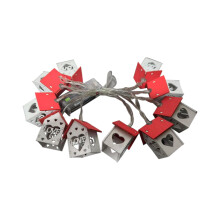 Weiße Lichterkette für den Valentinstag