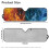 Foldable Windshield Sun Shade for Jeep Wrangler JL/JLU & 7