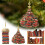 Weihnachtsbaumschmuck aus Acryl in Buchform 1