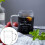 Mug à café en verre avec anse, 500 ml (17 oz). 1