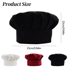 Casquette de cuisine anti-odeurs, élastique et ajustable