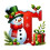 Kerstboomletterornamenten decoratieset 1