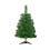 Silberner Weihnachtsbaum, 30 cm, künstlicher Mini-Kiefernbaum mit Lametta 1