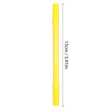 Feutres alimentaires double pointe 2 ml