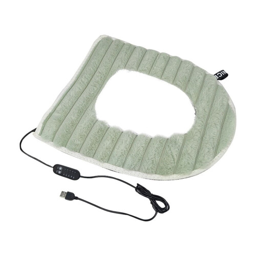 Abattant de toilette chauffant alimenté par USB, température réglable