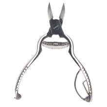 Coupe-ongles en acier inoxydable, lame incurvée, 1 pièce