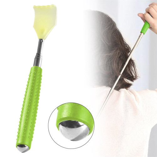 Gratte-dos rétractable avec bille en acier (1 pièce)