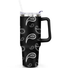 Gobelet isotherme Boho Lover de 1,2 L (40 oz) avec double paroi isolante