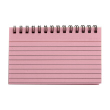 Spiral-Bound Index Card Book 3"x5" Ruled 50 Pages