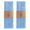 Servetter i bomull, 35x28 cm, 2-pack, enfärgade 1