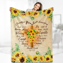 Couverture de retraite douillette en flanelle moelleuse 50 x 60 pouces