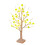 Mini sapin LED 45 cm avec minuterie (1 pièce) 1