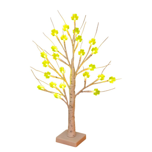 Mini sapin LED 45 cm avec minuterie (1 pièce)