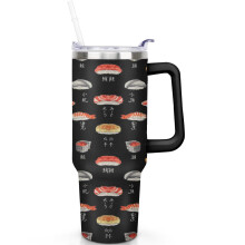 Mug isotherme à sushi en acier inoxydable de 1,2 L (40 oz)