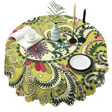 Nappe ronde vintage Ă motif cachemire et floral, 152 cm (60 pouces)