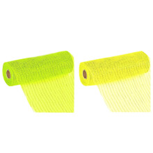 Decoratief gaaslint met foliedruk, 2 rollen, 25 x 25 cm