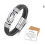 Mor och son flätat läderarmband 1-pack 1
