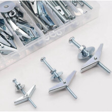 Toggle Bolts Heavy Duty Drywall Anchors Assortment Set