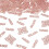 Confettis pailletés rose doré, 100 pièces 1
