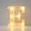 LED Alphabet Letters Light Up Decor for Party Bar Bedroom 1