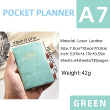 Agenda 2026, carnet de poche à papier épais