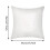 Lot de 2 housses de coussin en lin, taille standard 45 x 45 cm 1