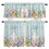 Easter Kitchen Curtains and Valances Set Light Green Wood 1