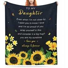 Plaid voor dochter van ouders, 50x60 inch