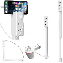 Rallonge de prise USB-A/USB-C2AC rotative à 180