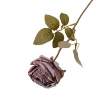 Bouquet de fleurs artificielles en soie de 40 cm (15,6 pouces) - Décoration rustique pour la maison