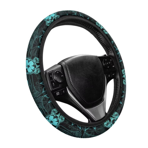 Boho Turtle Steering Wheel Cover Women 1 Pack