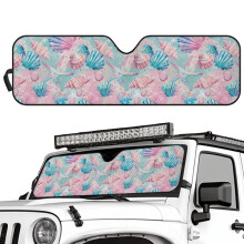 Sonnenschutzblende mit Muschelmuster für die Windschutzscheibe des Jeep Wrangler JL und