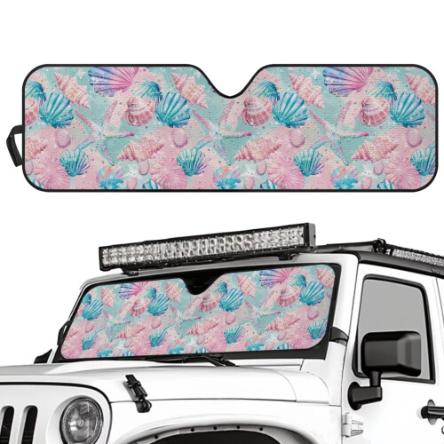 Σκιάδιο παρμπρίζ με εκτύπωση Shell για Jeep Wrangler JL και...