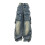 Mädchen Jeans mit Rissen, blau, Größe 140 1