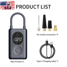 Rechargeable Air Pump Portable Tire Inflator Digital