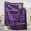 Couverture douce violette pour grand-mère 152 x 127 cm 1