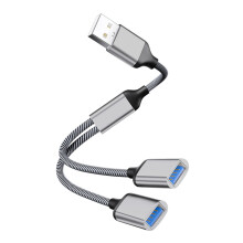 Adattatore da USB a Type-C 2 in 1 per ricarica rapida e USB 2.0